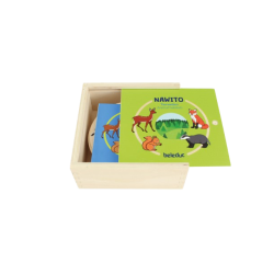 Il contenuto della scatola del puzzle Animal Habitat Il contenuto della scatola del puzzle Animal Habitat
