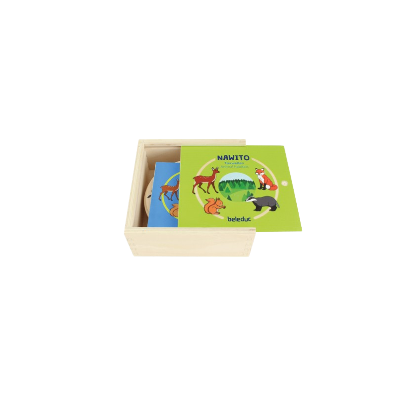 Il contenuto della scatola del puzzle Animal Habitat Il contenuto della scatola del puzzle Animal Habitat