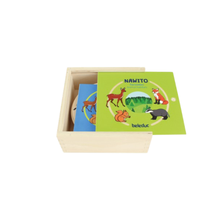 Il contenuto della scatola del puzzle Animal Habitat Il contenuto della scatola del puzzle Animal Habitat