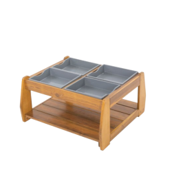 Il Tavolo Sensoriale per bambini per giochi all’aperto con Sabbia e Acqua di Wisdom