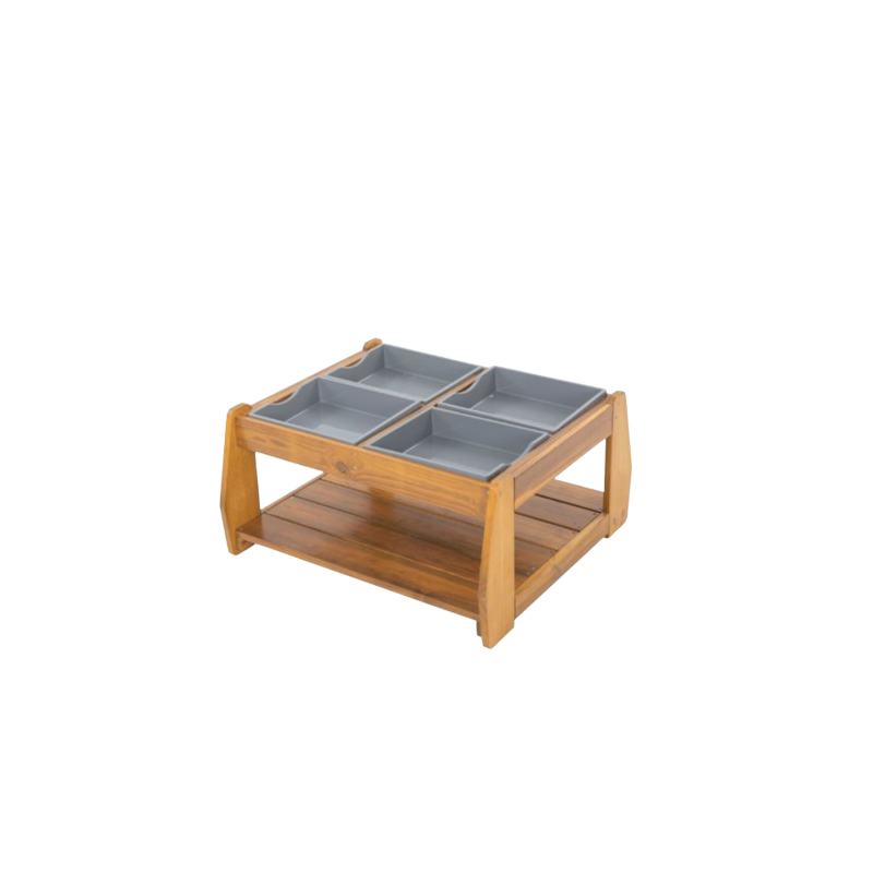 Il Tavolo Sensoriale per bambini per giochi all’aperto con Sabbia e Acqua di Wisdom Il Tavolo Sensoriale per bambini per giochi all’aperto con Sabbia e Acqua di Wisdom