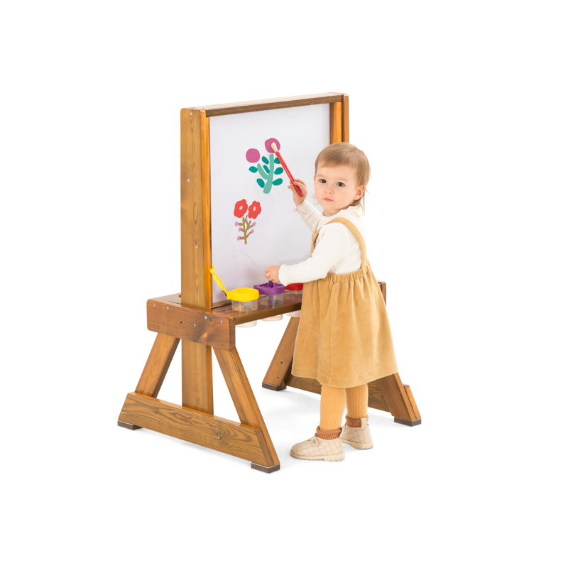Il Cavalletto da Disegno Outdoor per Bambini di Wisdom è perfetto per attività artistiche all’aria aperta