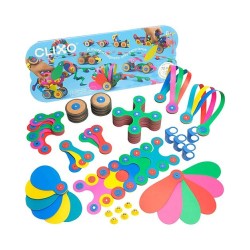 Il Set da 72 pezzi delle costruzioni magnetiche Clixo