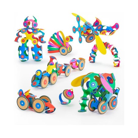 Scopri quante figure puoi costruire con il Set da 72 pezzi delle costruzioni magnetiche Clixo