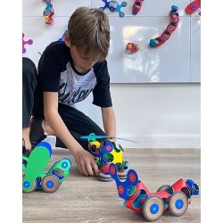Libera la fantasia e la creatività con il Set da 72 pezzi delle costruzioni magnetiche Clixo
