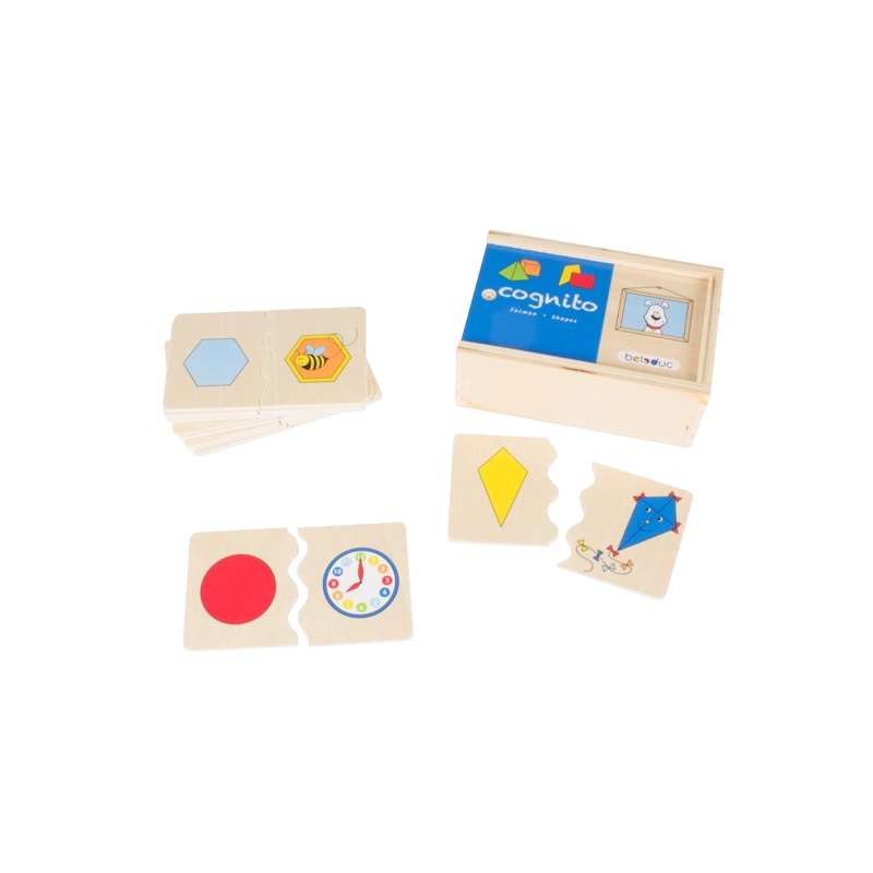 Esempio dei puzzle doppi Cognito Shapes Esempio dei puzzle doppi Cognito Shapes