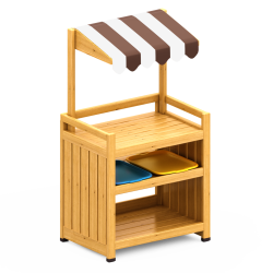 Il Chiosco Bar da Esterno per Bambini in Legno di Wisdom