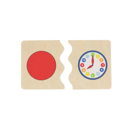 Dettaglio di un puzzle doppio Cognito Shapes Dettaglio di un puzzle doppio Cognito Shapes