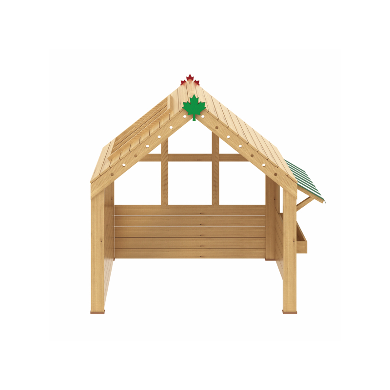 La Casetta in Legno da Gioco da Esterno per Bambini di Wisdom ideale per il gioco all'aria aperta