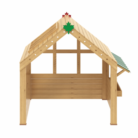 La Casetta in Legno da Gioco da Esterno per Bambini di Wisdom ideale per il gioco all'aria aperta