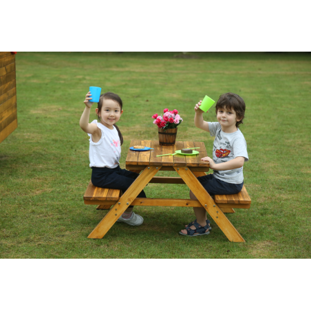 Tavolo da Picnic per Bambini Wisdom in Legno da Esterno
