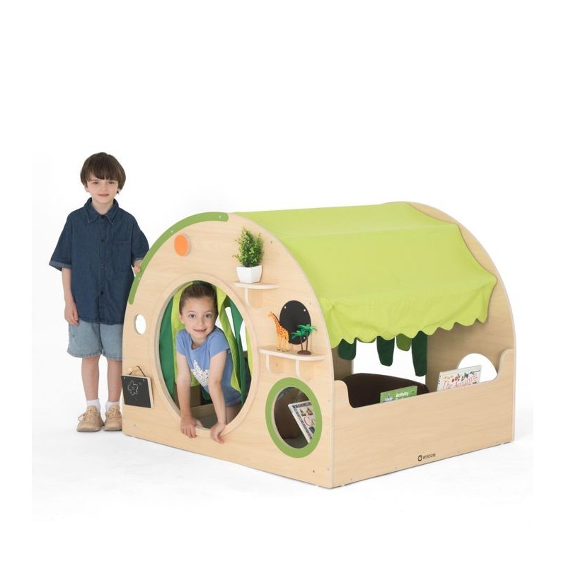 Il Rifugio Gioco e Lettura in Legno per Bambini di Wisdom