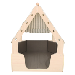 Un rifugio accogliente e sicuro per i bambini la Casetta Gioco in Legno per Bambini di Wisdom