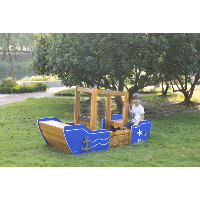 La Barca in Legno da Esterno per Bambini di Wisdom