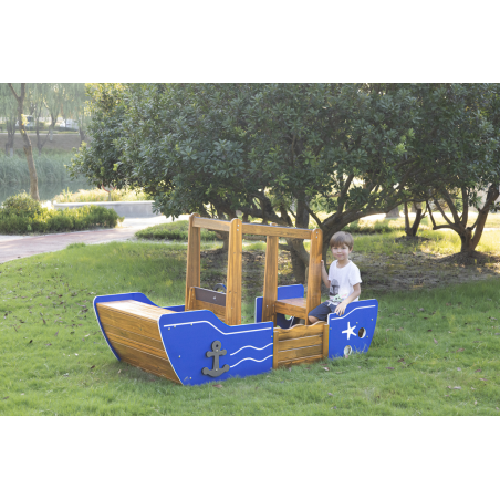 La Barca in Legno da Esterno per Bambini di Wisdom