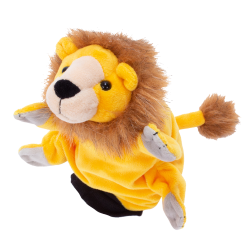 la marionetta in morbido peluche a forma di Leone la marionetta in morbido peluche a forma di Leone