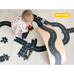 Esempio di come si può costruire una pista King of the Road di Waytoplay Esempio di come si può costruire una pista King of the Road di Waytoplay