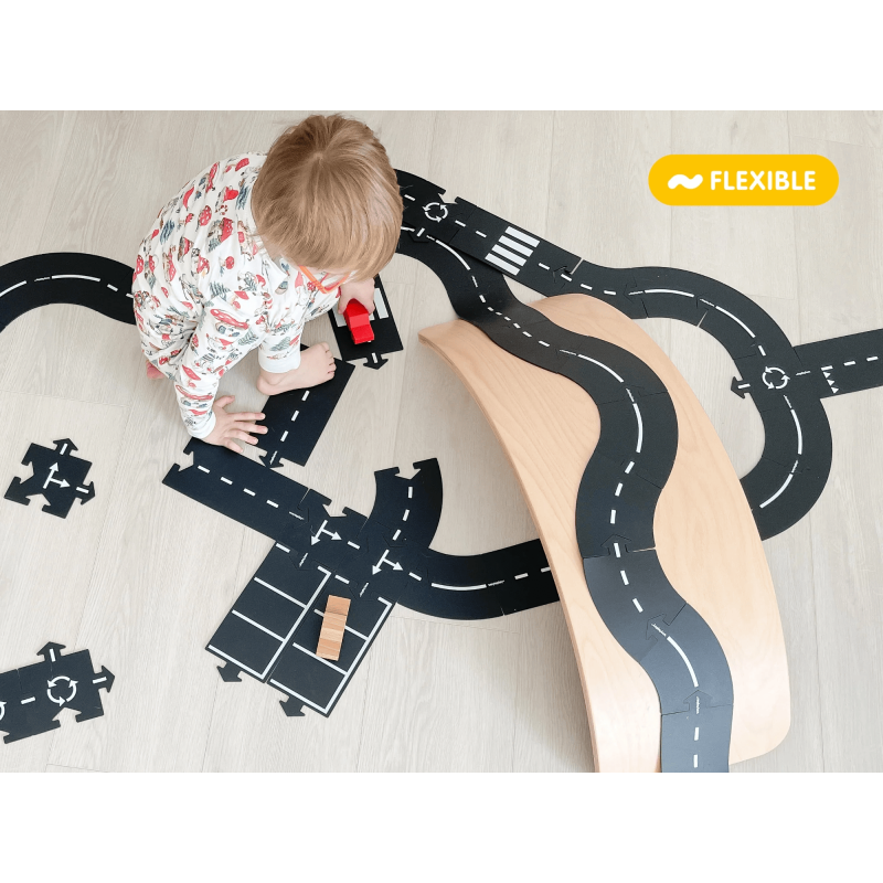 Esempio di come si può costruire una pista King of the Road di Waytoplay Esempio di come si può costruire una pista King of the Road di Waytoplay