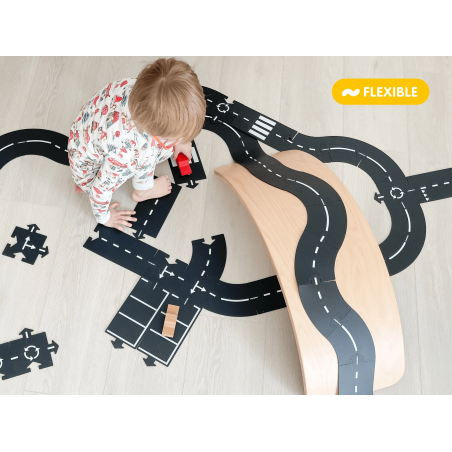 Esempio di come si può costruire una pista King of the Road di Waytoplay Esempio di come si può costruire una pista King of the Road di Waytoplay