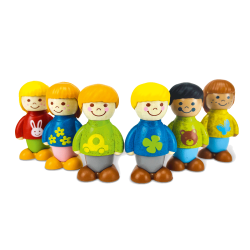 simpatici sorrisi per il set di personaggi per giocare con il gioco My little world "City set simpatici sorrisi per il set di personaggi per giocare con il gioco My little world "City set
