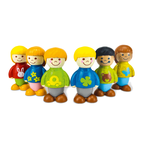 simpatici sorrisi per il set di personaggi per giocare con il gioco My little world "City set simpatici sorrisi per il set di personaggi per giocare con il gioco My little world "City set