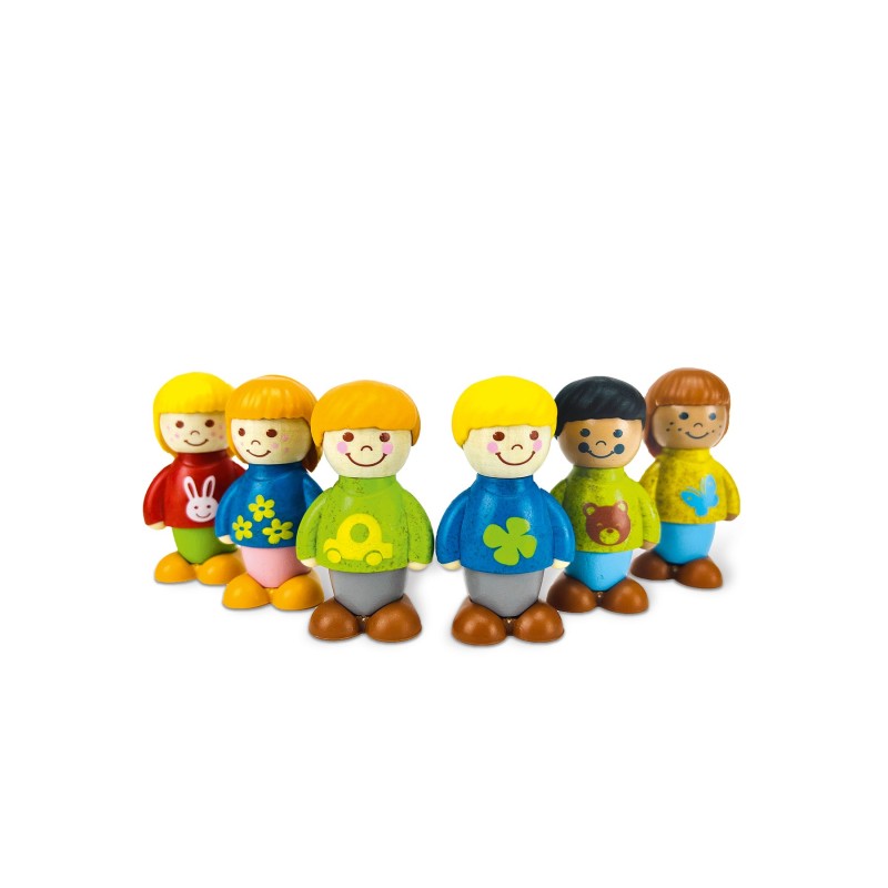 Il set di personaggi per il gioco My little world "City set
