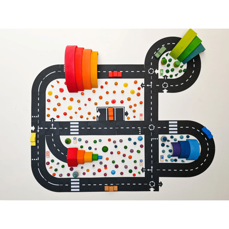 Costruisci tante piste diverse con King of the Road di Waytoplay Costruisci tante piste diverse con King of the Road di Waytoplay