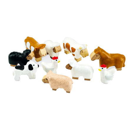 Gli animali del set My little world "Farm Set"