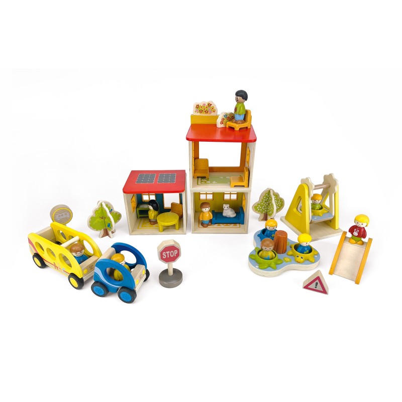Contenuto della scatola My little world "City Set" Contenuto della scatola My little world "City Set"