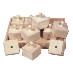 Le scatole sonore della Beleduc in legno massello