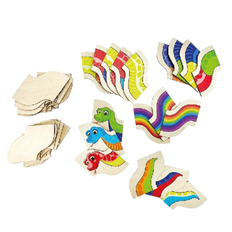 Tutti i pezzi colorati del domino Mamba Zamba Tutti i pezzi colorati del domino Mamba Zamba