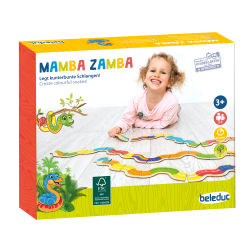 La scatola esterna del domino Mamba Zamba di Beleduc La scatola esterna del domino Mamba Zamba di Beleduc
