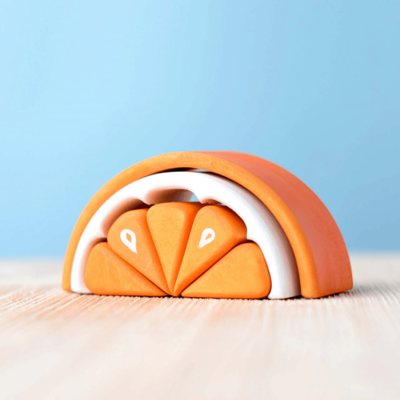 7 pezzi del puzzle BumbuToys da impilare, maneggiare e ordinare 7 pezzi del puzzle BumbuToys da impilare, maneggiare e ordinare