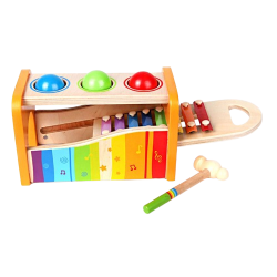 Lo xilofono di Hape può essere usato anche separatamente dal gioco Lo xilofono di Hape può essere usato anche separatamente dal gioco