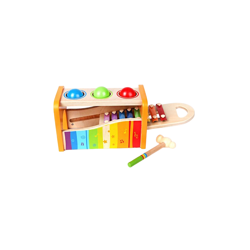 Lo xilofono di Hape può essere usato anche separatamente dal gioco Lo xilofono di Hape può essere usato anche separatamente dal gioco