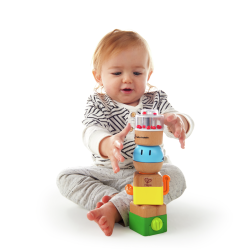 Set blocchi sensoriali di legno di Hape sono sicuri e resistenti per i bambini dai 3 mesi in su Set blocchi sensoriali di legno di Hape sono sicuri e resistenti per i bambini dai 3 mesi in su