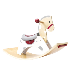 Il Cavallo a dondolo di Hape in legno sicuro e resistente
