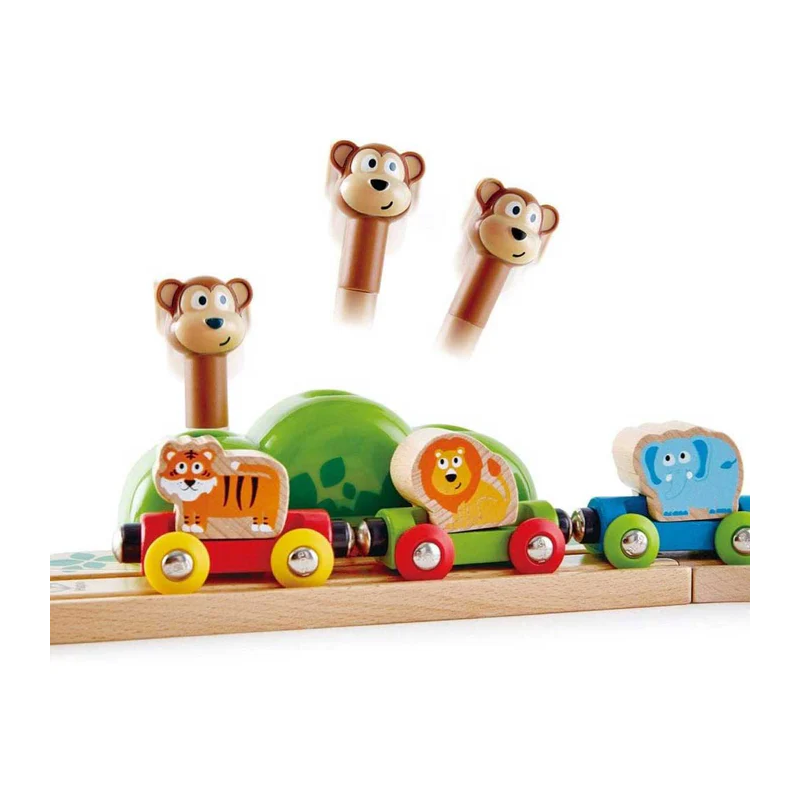 Saltano fuori dai cespugli le scimmiette saltellanti di Hape Saltano fuori dai cespugli le scimmiette saltellanti di Hape