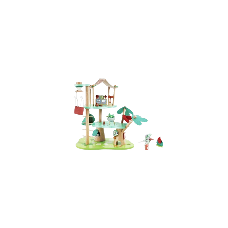 Il Quartier generale dei guardiani della foresta di Hape per stimolare nei bambini il gioco di ruolo creativo