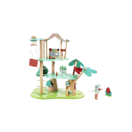 Il Quartier generale dei guardiani della foresta di Hape per stimolare nei bambini il gioco di ruolo creativo