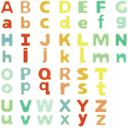 L'Alfabeto magnetico di Hape da usare sulla lavagna multiattività