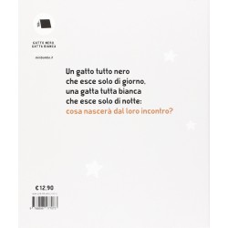 La trama del libro illustrato Gatto Nero, Gatta Bianca di Minibombo