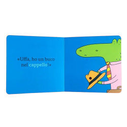 Uno dei disegni del libro Ho un buco nel calzino di Minibombo Uno dei disegni del libro Ho un buco nel calzino di Minibombo