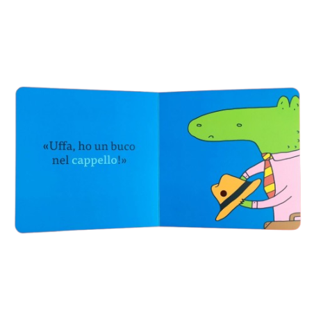Uno dei disegni del libro Ho un buco nel calzino di Minibombo Uno dei disegni del libro Ho un buco nel calzino di Minibombo