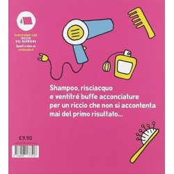 Il retro del libro Riccio dal barbiere di Minibombo Il retro del libro Riccio dal barbiere di Minibombo