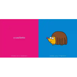 Una delle acconciature di Riccio dal barbiere di Minibombo