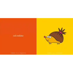 Scopri quante acconciature potrà farsi fare il riccio nel libro Riccio dal barbiere di Minibombo