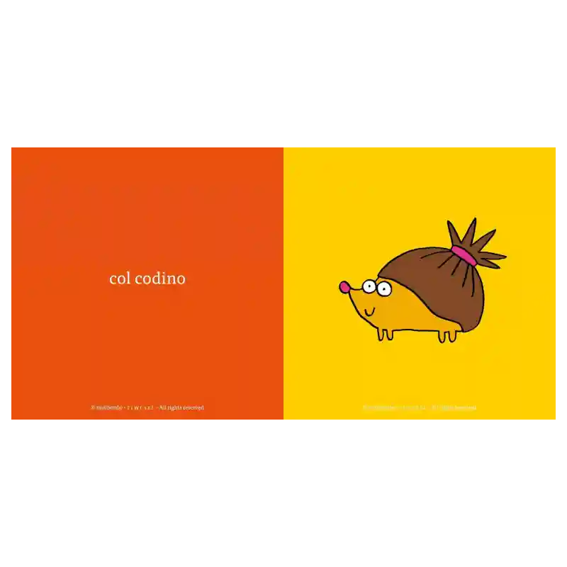 Scopri quante acconciature potrà farsi fare il riccio nel libro Riccio dal barbiere di Minibombo