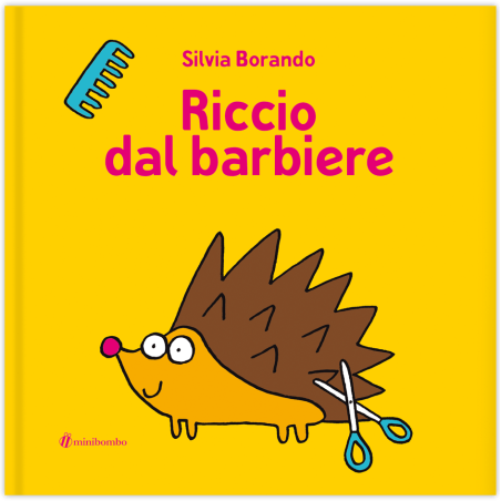 La copertina di Riccio dal barbiere di Minibombo