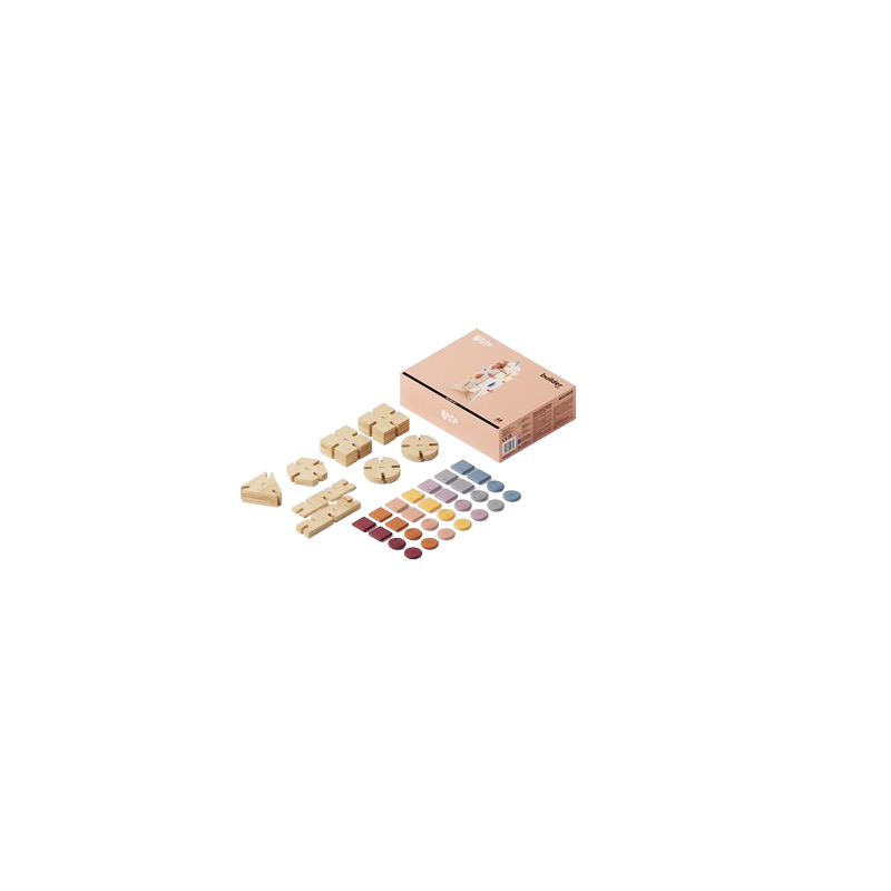 Scatola e contenuto Bavvic Builder Set